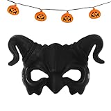 Generisch Halloween Face Cover - 10.63x6,69 Zoll Halloween Papiermasken, Partygeschäfte und Spiele für Kinder, Halloweens Kunsthandwerk | Lustiges Spielzeug für Kinder, Erwachsene, alle Altersgruppen
