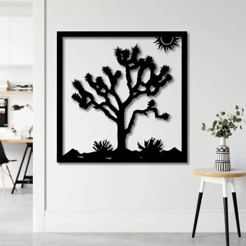 OZF 35x35 Joshua Tree Metal Wall Art