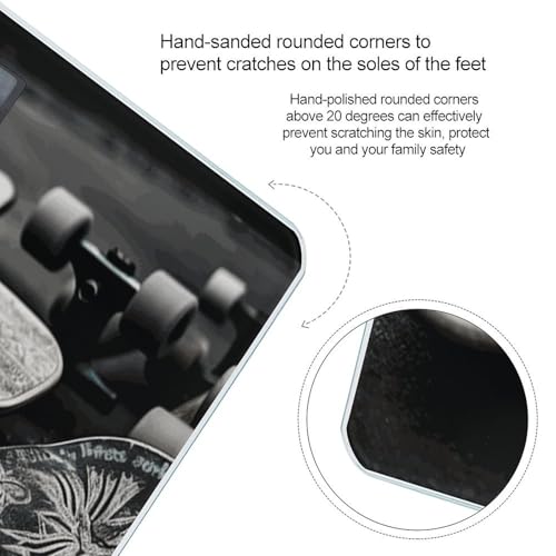 Báscula Digital Inteligente para Baño con Pantalla Grande miniatura 4