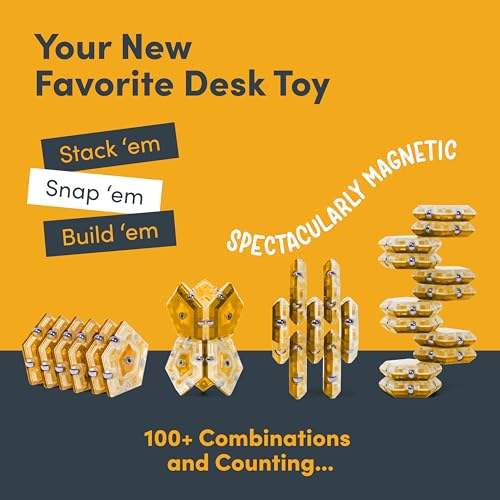 image for Speks Geode Magnetic Fidget Toy | Sensory Desk Toy for Adults & Teens 