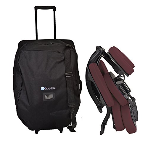 Image of EARTHLITE Portable Massage Chair AVILA II - Premium Folding Spa /Massage /Tattoo Chair incl. Rolling Carry Case