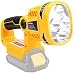 Produktbild Schnurlose Taschenlampe Für Dewalt Außen-LED-Fernlicht mit USB, geeignet für Dewalt-Akkupack 14,4 V-20 V, geeignet Lithiumbatterie DCB140/DCB181/DCB182/DCB200/DCB205(12W Portable)