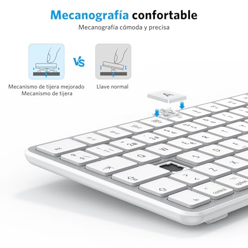 Clavier Apple AZERTY rechargeable pour éliminer les piles sur MacBook - 3