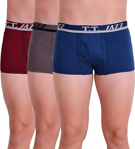 t t Men Cotton Jazz Mini Trunk Pack Of 3-picture-14