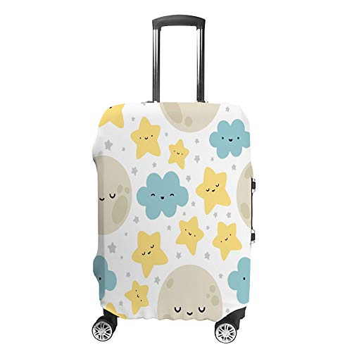 Housse de protection pour bagages en fibre de polyester élastique extensible