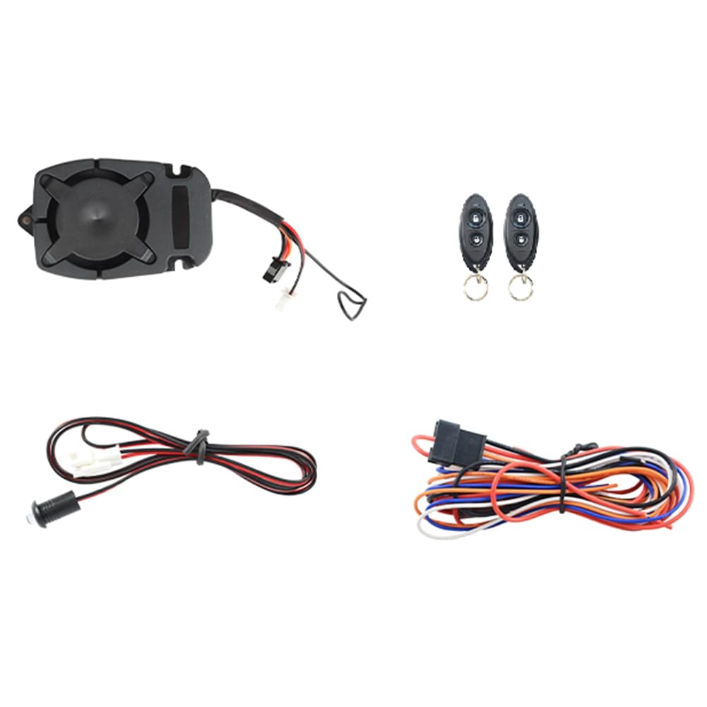 Alarma para Vehículos de 12 V CC kit de bricolaje de seguridad auto 8