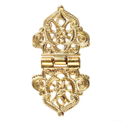 Jonikuper Bisagras de puerta de bronce verde...