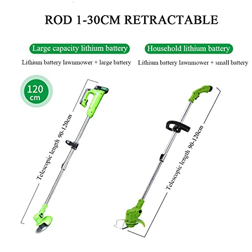 Coupe-batterie au lithium rechargeable pour éliminer les herbes - 4