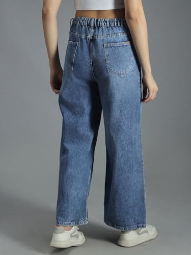 Image of HIGH Star Women's Regular Fit Mid Rise Jeans