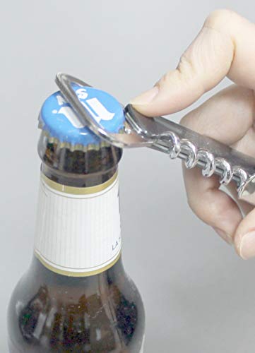 Fackelmann Saca-rolhas 3 em 1, Azul