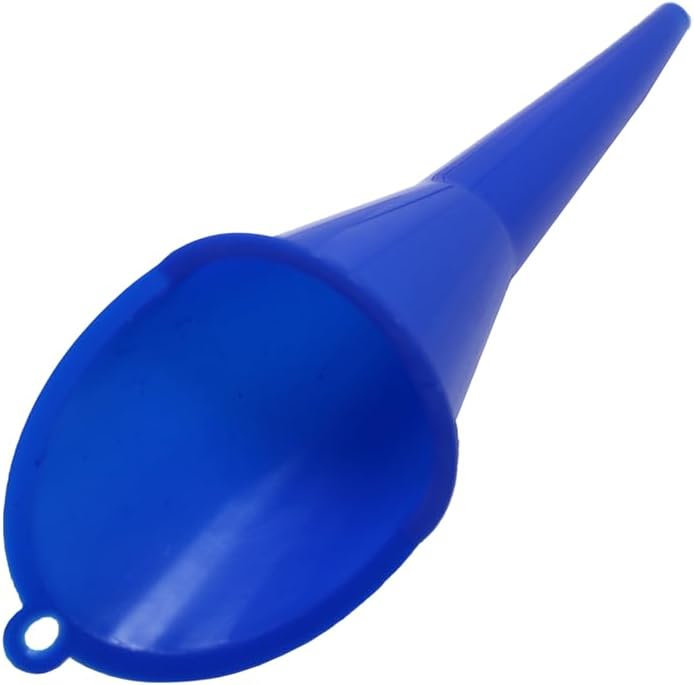 K Tool International 74670 Multi-Purpose and Big Mouth Funnel Set for Garages, Repair Shops and DIY, Radiator Fill and Multi-use, No Mess Splash Guards, Blue/Yellow, 2 Piece