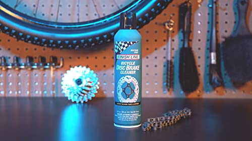 Finish Line Bicycle Disc Brake Cleaner Aerosol, 10 Oz, Gray #TOP1
