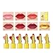 BEUKING Gold Lipstick Velvet Nude Red Pink Lip Tint Non-Smudge High Pigment Not Fade Smooth Long-Lasting Wear Non-Stick Cup Waterproof Matte Lady Lip Gloss for Girl Women Lady Daily Lip Makeup (#7)