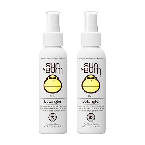 Sun Bum Curls & Waves Detangler Tratamiento Humectante 2 Pack miniatura 1