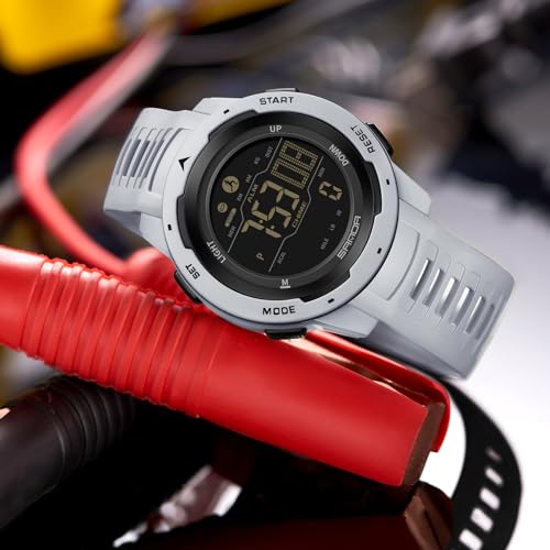 Diditime DIDITIME-SANDA-BLACK Sports Digital Watch For Men Tactical Watches With Pedometer Waterproof Watch For Women/Men Fitness Watch Work Watch Outdoors Military Watches Mens Wrist Watches thumb #8