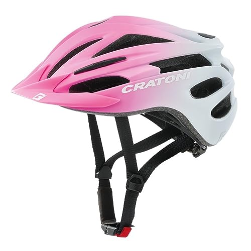 Cratoni Pacer Jr Helmet Pink/Weiß Matt M