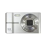 【BOOIE公式代理店】デジタルカメラ SDカード付き レトロ 韓国 エモイ カラー 白黒 自撮りモード かわいい キッズカメラ トイカメラ 日本語説明書付き カメラ (シルバー)