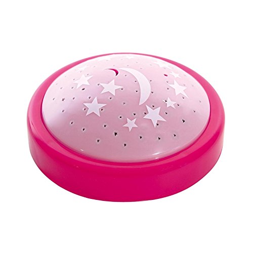 AC-Déco Veilleuse Projection - Rose - Lampe Couleur Changeante