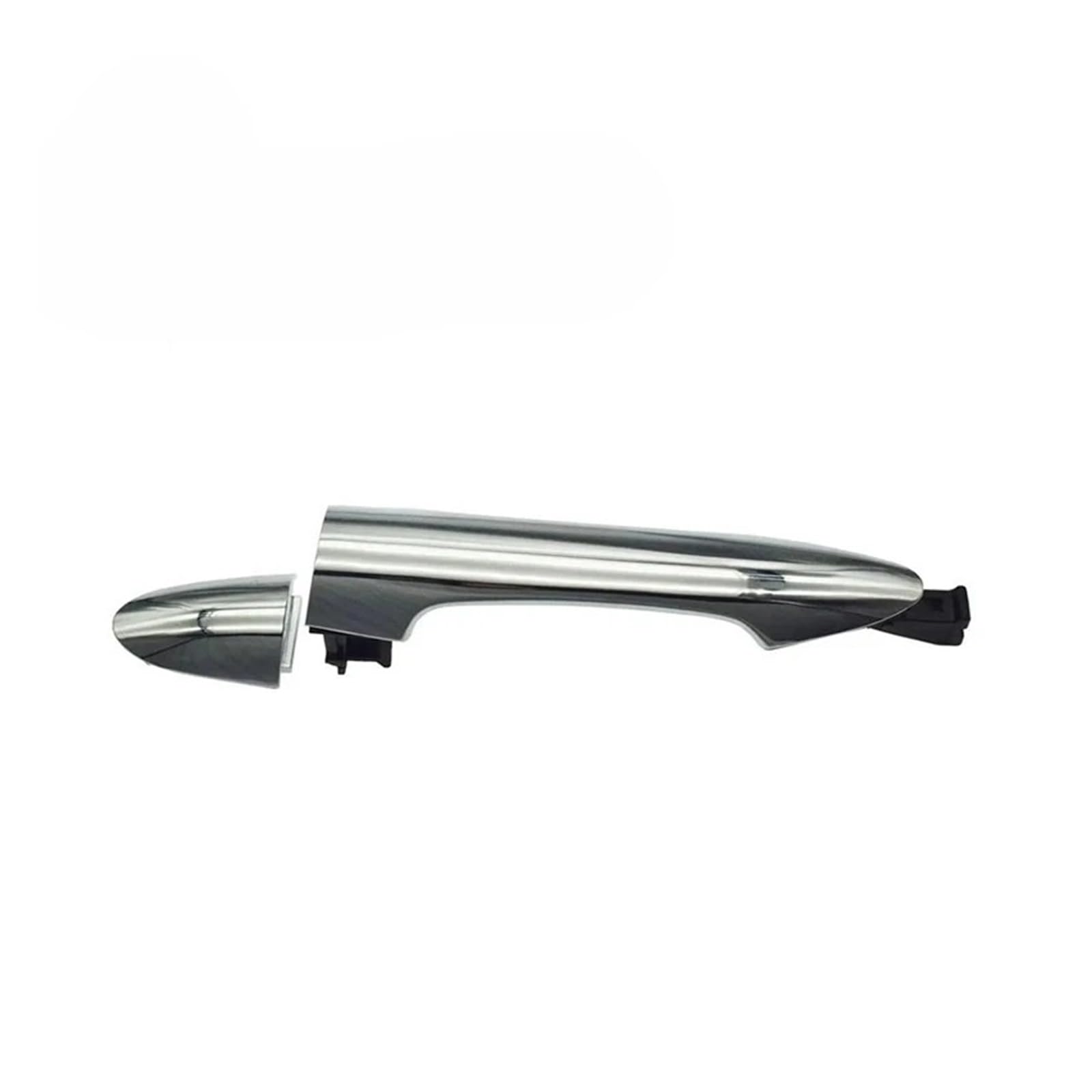 Pacsci 83661-1Y020 Rr Car Outer Door Handle For Kia For Picanto For Morning 2011-2016 82651-1Y020 82661-1Y020 82651-1Y000 1Y050 Silvery Car Door Handle Exterior Black Chrome(83661-1Y020 Rr)