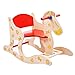 YWSZJ Mobili for Bambini Sedia di Legno di Puzzle del Cavallo di Oscillazione del Giocattolo del Bambino Cavallo a Dondolo Vecchio Bambini Sgabello for Bambini