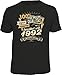Produktbild Herren Geburtstag T-Shirt 30 Jahre - 100 Prozent Premium Qualität seit 1992 - lustige Shirts 4 Heroes Geschenk-Set Bedruckt mit Urkunde
