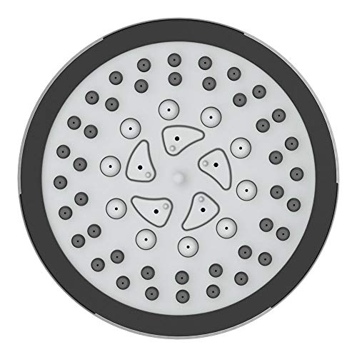 Image of Design House 595108 Middleton II Transitional 3-Function Shower Head for Bathroom, Satin Nickel