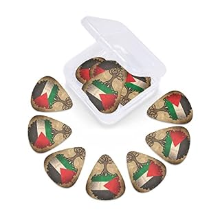 Pack de 12 médiators arbre de vie drapeau palestinien médiators pour guitare électrique guitare acoustique diverses… - Les Beatles, Paul McCartney, John Lennon, RIngo Starr, George Harrison Pack de 12 médiators arbre de vie drapeau palestinien médiators pour guitare électrique guitare acoustique diverses… – Image 5