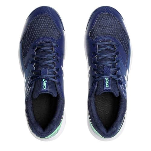 ASICS Dedicate 8 Clay Tênis masculino turquesa branco, Azul expandido branco, 8