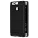 Produktbild AICEK Huawei P9 Hülle, Schwarz Silikon Handyhülle für P9 Schutzhülle Karbon Optik Soft Case