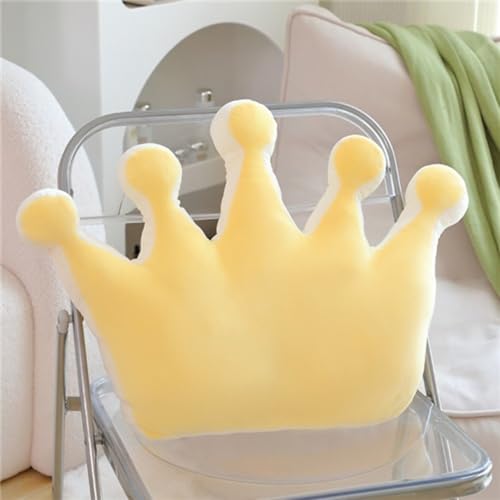 Oreiller couronne en peluche contre le mal de dos au bureau et lit