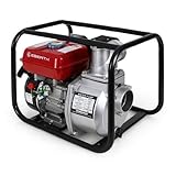 Sparsamer 6,5 PS 4-Takt Benzinmotor / Seilzugstart / Ölmenge: 0,6 Liter (10W - 30 Motoröl) / Ölmangelsicherung