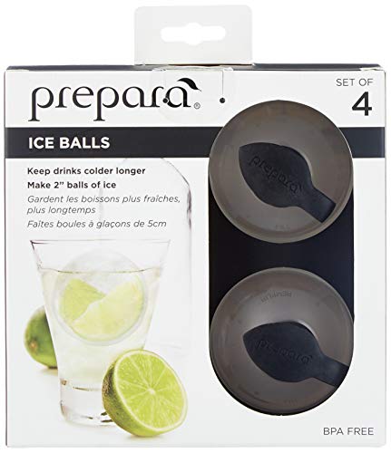 Set de 4 moldes para bolas de hielo de 2 pulgadas miniatura 4