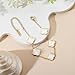 Imagen de FANAOREN Regalos Originales para Mujer Pulsera Trébol 4 Hojas Acero Inoxidable Regalos Mujer Cumpleaños Dia de la Madre San Valentin Navidad regalo Amiga Madre Hermanas Novia