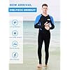 Diving Skin Suit for Women Men, Full Body Scuba Dive Swimming Thin Swimsuit, One Piece UV Protection Quick Dry Rash Guard Swimwear Surfing Snorkel Kayak Water Sport