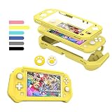 【Diseño elegante】El diseño de la parte trasera es limpio y claro, donde puedes poner fotos en la parte trasera de la funda y decorar tu Switch Lite sin necesidad de usar una funda. El embalaje es exquisito y se puede regalar directamente.