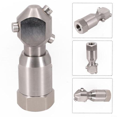 Buse rotative acier inoxydable contre les dépôts de canalisation et cuve - 3