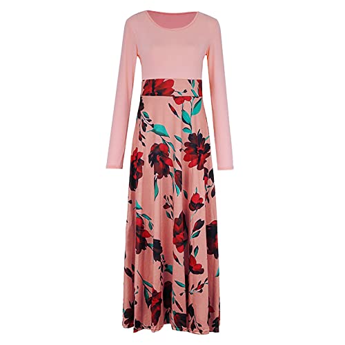 Robe longue fluide fleurie pour affiner la silhouette - 7