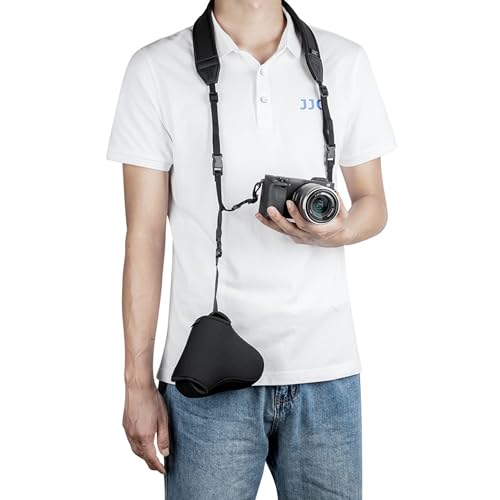 Ficha técnica JJC Funda para Cámara Compatible con Sony Alpha A6000 A6100 A6300 A6400 A6500 A6600 A5100 A5000 NEX 5N E 18-55mm 10-18mm 50mm Objetivo - Fernando Cortés
