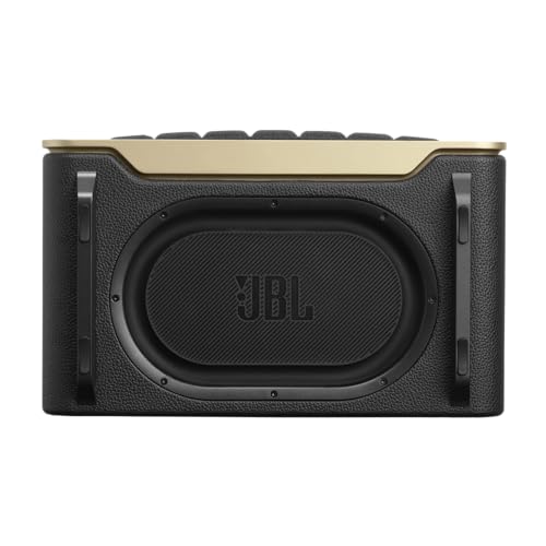 JBL Authentics 200 Smart Home Lautsprecher – 70er Jahre Retro-Design Bluetooth Box – Mit Quadrex Grill, Google Assistant, Alexa… – Ansicht 6
