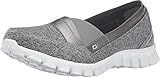 Skechers Active Ex Flex 2-Fascination Women's Slip On 7.5 B(M) US Grey-Microfiber