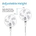 Pro Breeze Ventilador Pedestal de 40 cm con Control Remoto y Pantalla...
