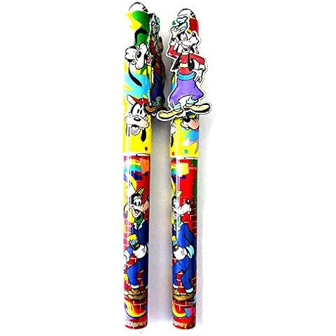 Disney Goofy Colorful Wall Graffiti 2PCS Pen Set Cover
