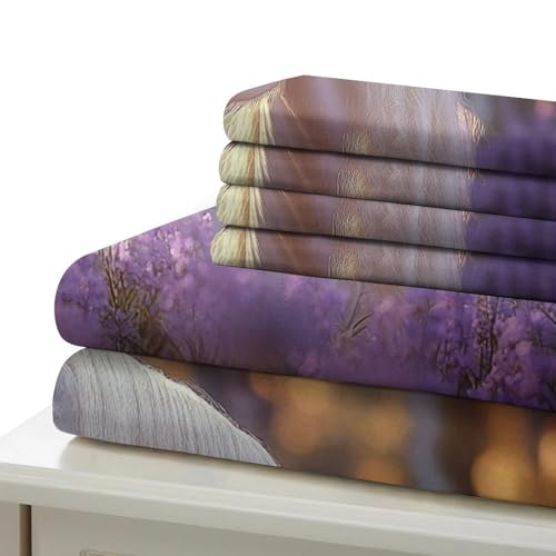 Housse de couette 3d cheval blanc en microfibre douce et durable - 6