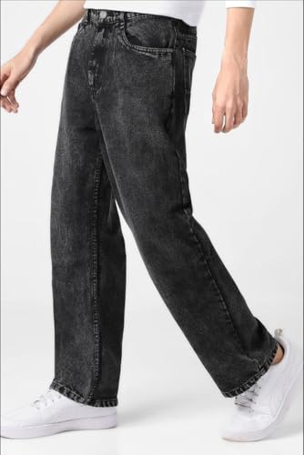 Image of Men's High Rise Denim Jeans Durable Denim Fabric