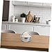 BRIGHTFUFU Double Insulation Salad Bowl 304 Stainless Steel Versatile for All Meals