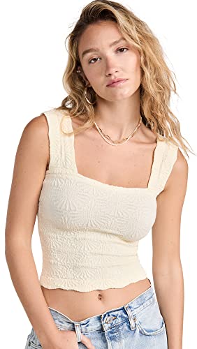Free People Women's Love Letter Cami, Ivory