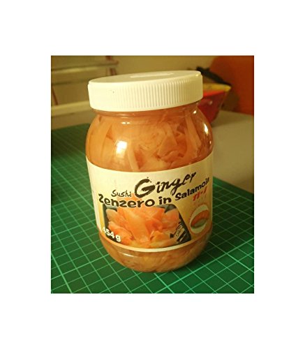 Zenzero Rosa in Salamoia per Sushi - GuoJi 454g