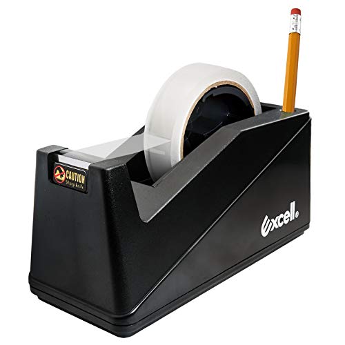 Distributeur de ruban adhésif Excell dévidoir manuel noir double mandrin 25mm 76mm