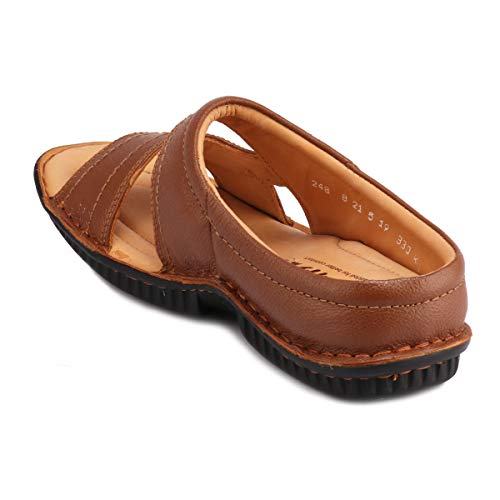 Image of Red Chief Leather Casual Slipper for Men RC248N