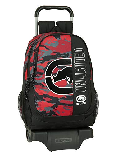 Mochila Safta Escolar con Carro de Ecko Unltd.  330x150x430mm